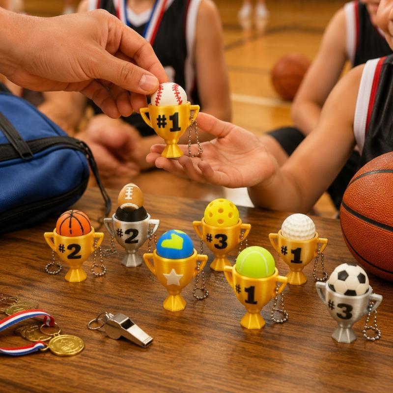 3D Printing Use - 3D Printed Sports Ball Trophy Clicker