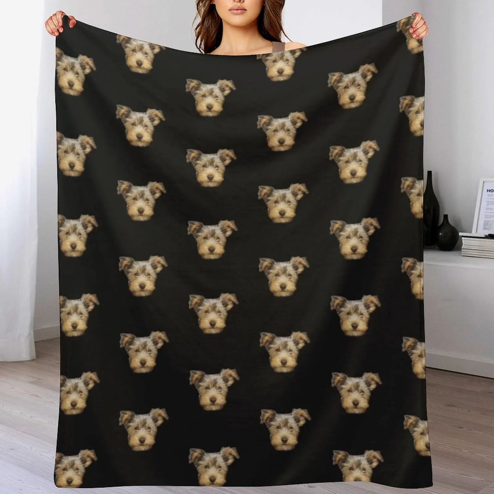 3D Printing Yorkshire - yorkshire terrier Throw Blanket Compact Warm
