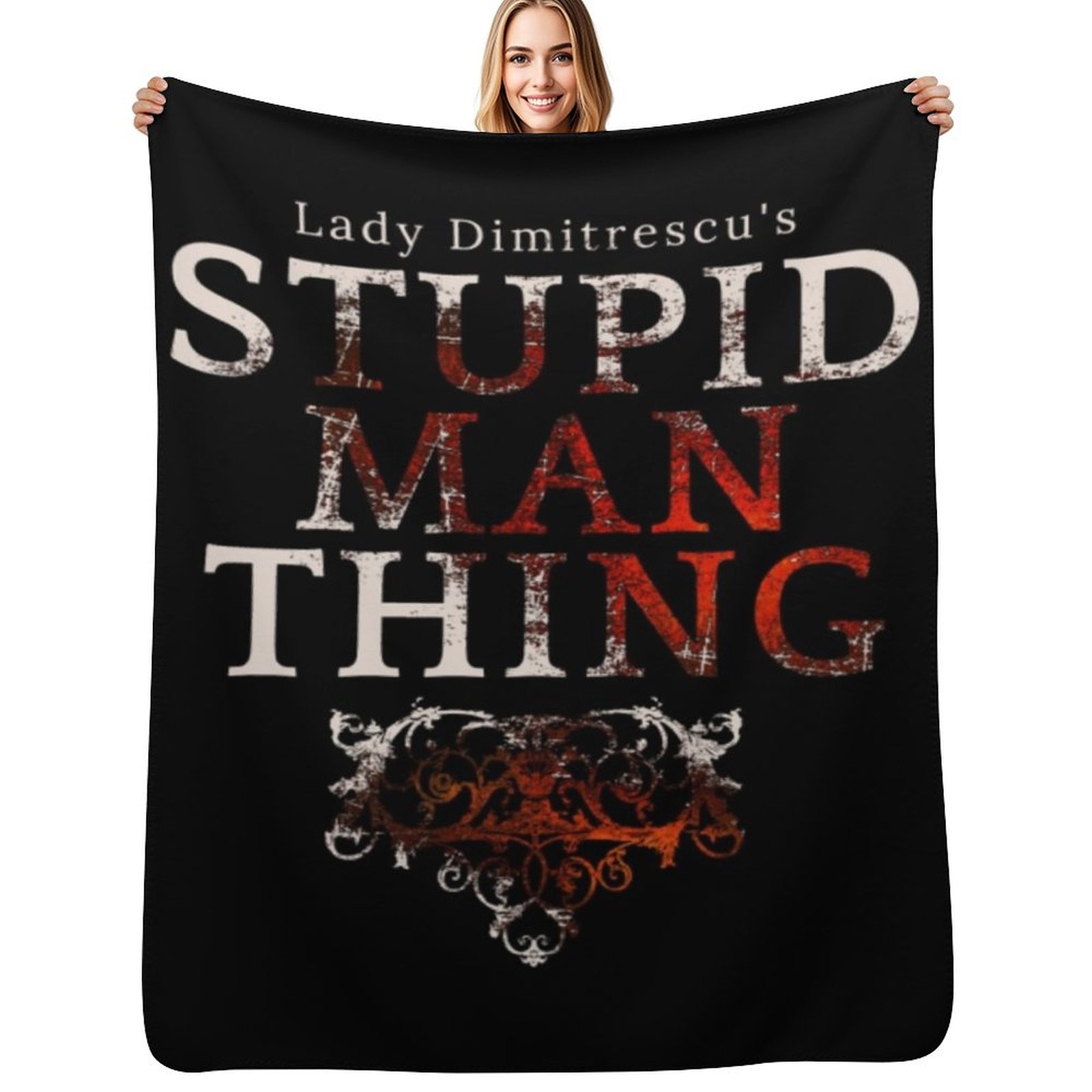 3D Printing Useful Things - Stupid Man Thing Throw Blanket Foldable