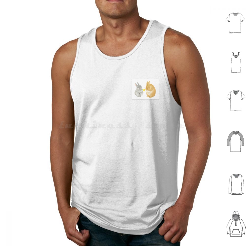 3D Printing Rabbit - Rabbit Art Tank Tops Vest Sleeveless
