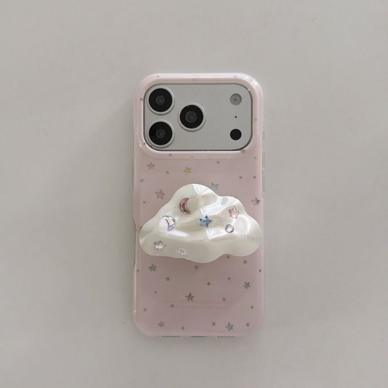 3D Printing Iphone - Cute Pink Star Print Phone Case