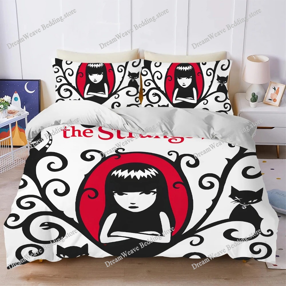 3D Printing Ebook - E-Emily The Strange book Duvet Cover