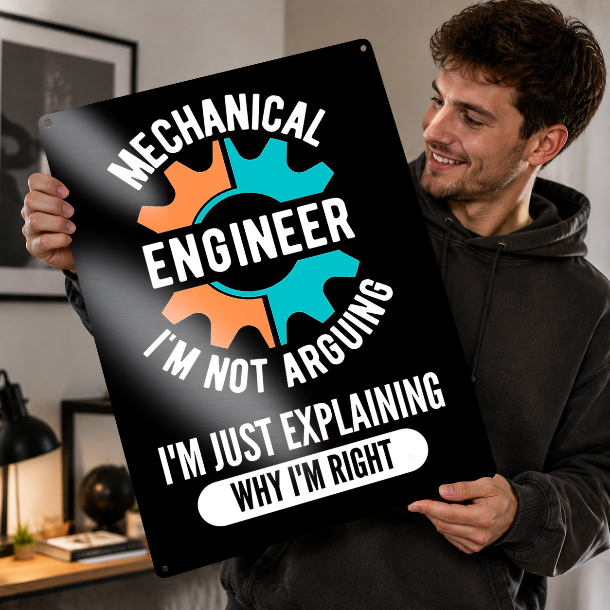 3D Printing Engineer - Funny Mechanical Engineer 3D Texture Printed