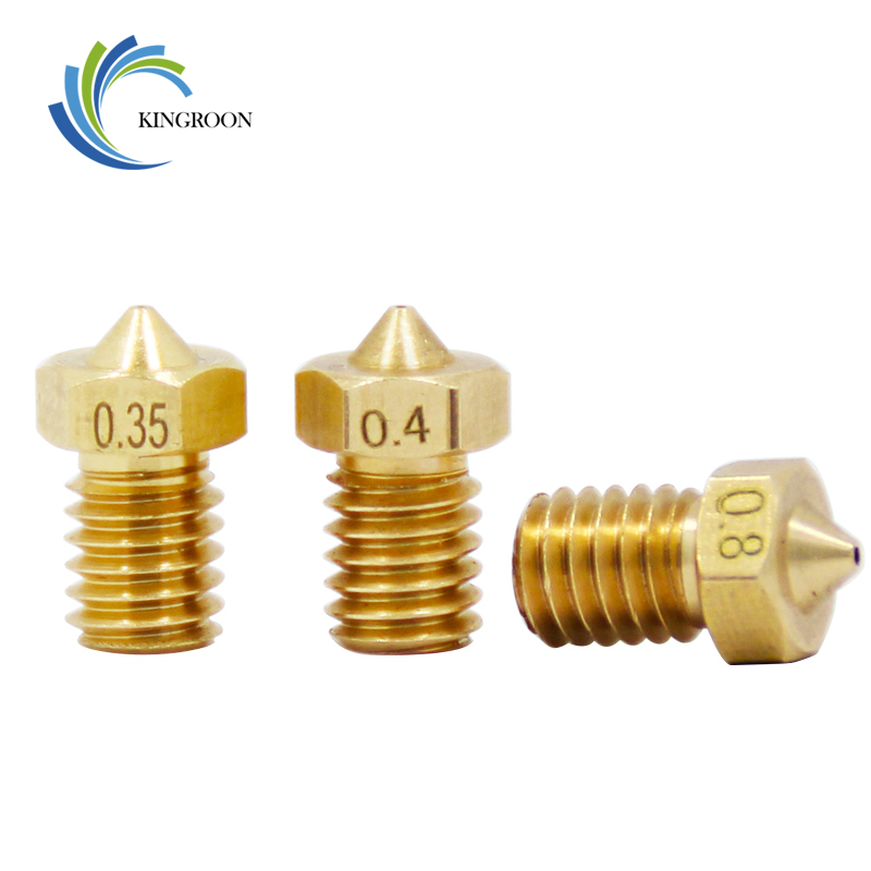 5pcs/lot V5 V6 Nozzle 0.2 0.25 - огляд і ціна 3D Printing Xyz