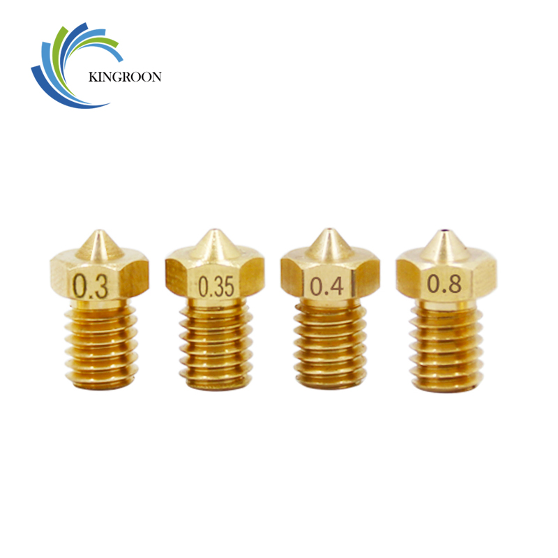 5pcs/lot V5 V6 Nozzle 0.2 0.25 - огляд і ціна 3D Printing Xyz