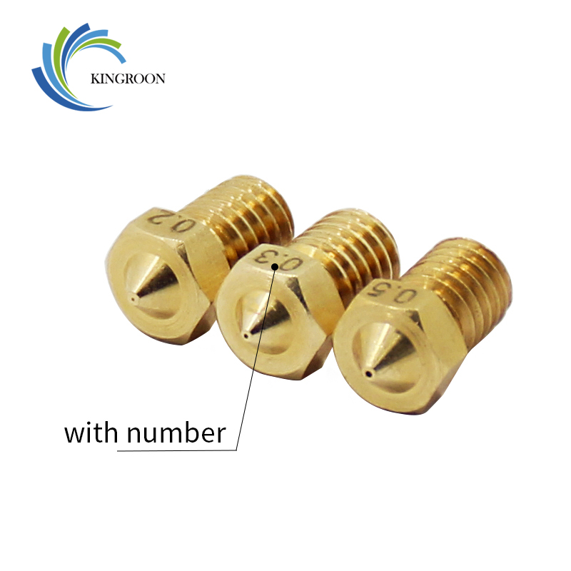 5pcs/lot V5 V6 Nozzle 0.2 0.25 - огляд і ціна 3D Printing Xyz