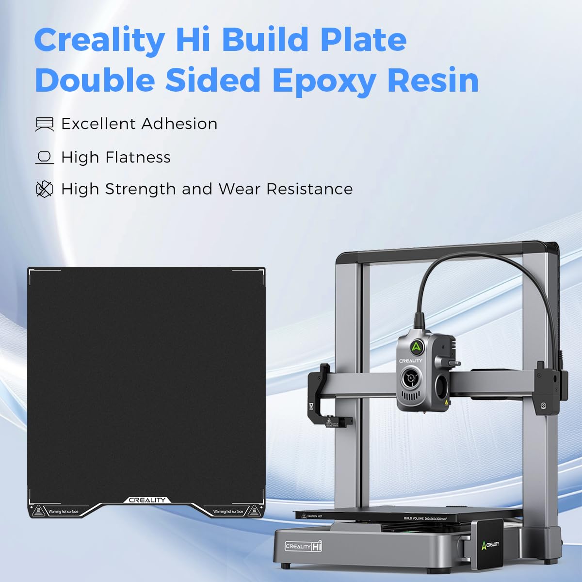 Creality Hi Epoxy Resin Build  - огляд і ціна 3D Printing Xyz