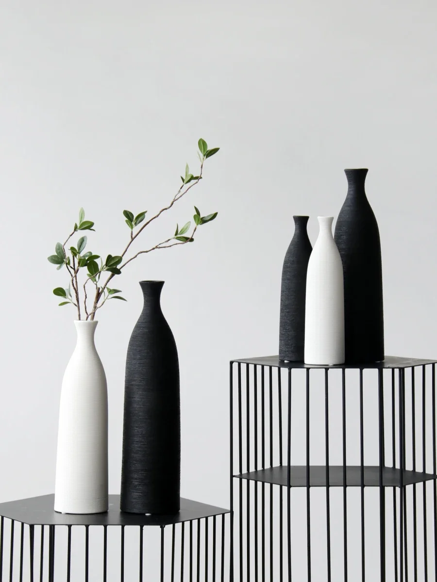 Simple Modern Black White Cera - огляд і ціна 3D Printing Vase
