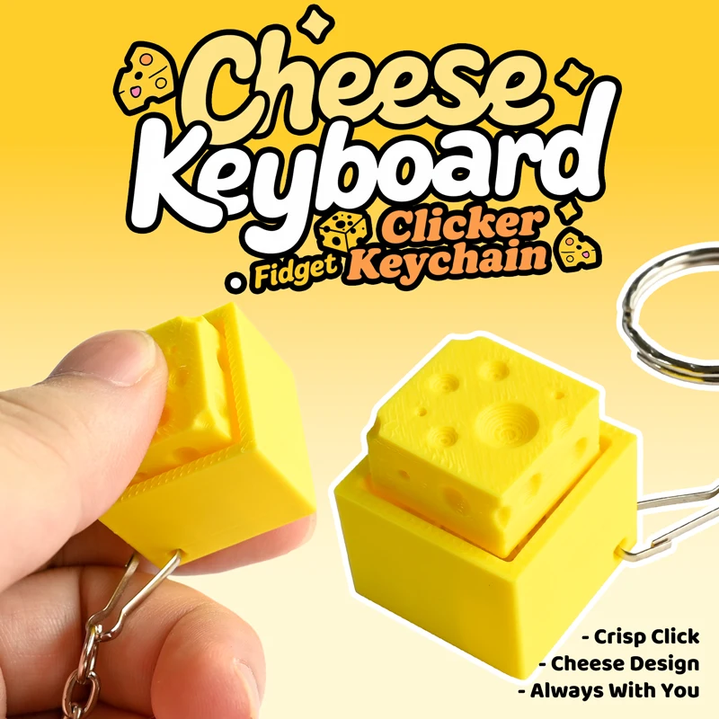 3D Printed Fidget Clicker Keyc - огляд і ціна 3D Printing Idea
