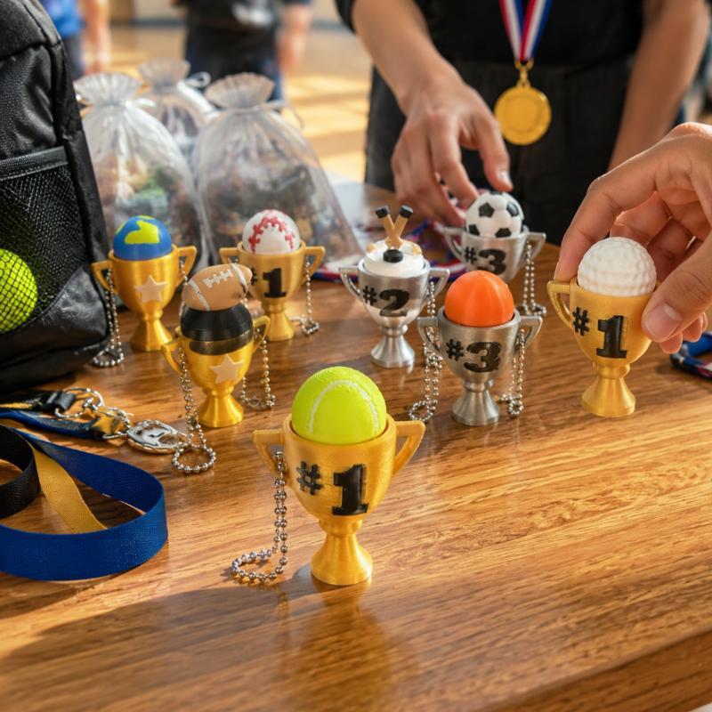 3D Printed Sports Ball Trophy  - огляд і ціна 3D Printing Use