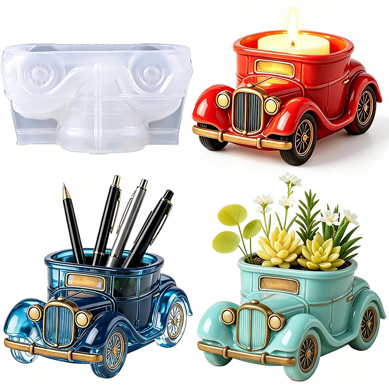 3D Vintage Bus Car Succulent P - огляд і ціна 3D Printing Vase