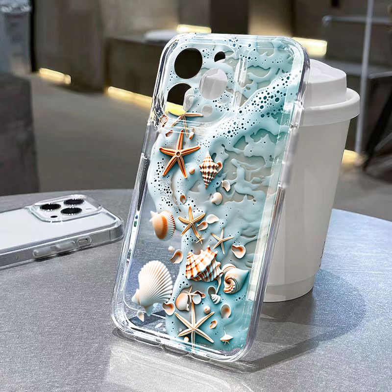 3D Beach Starfish Shell Phone  - огляд і ціна 3D Printing Iphone
