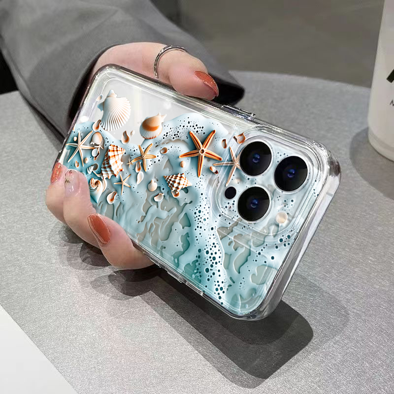 3D Beach Starfish Shell Phone  - огляд і ціна 3D Printing Iphone