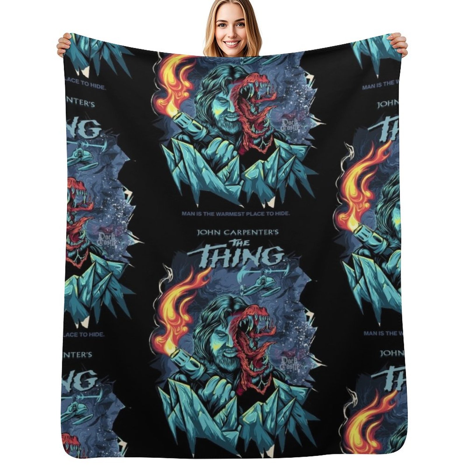 The Thing Throw Blanket Foldab - огляд і ціна 3D Printing Useful Things