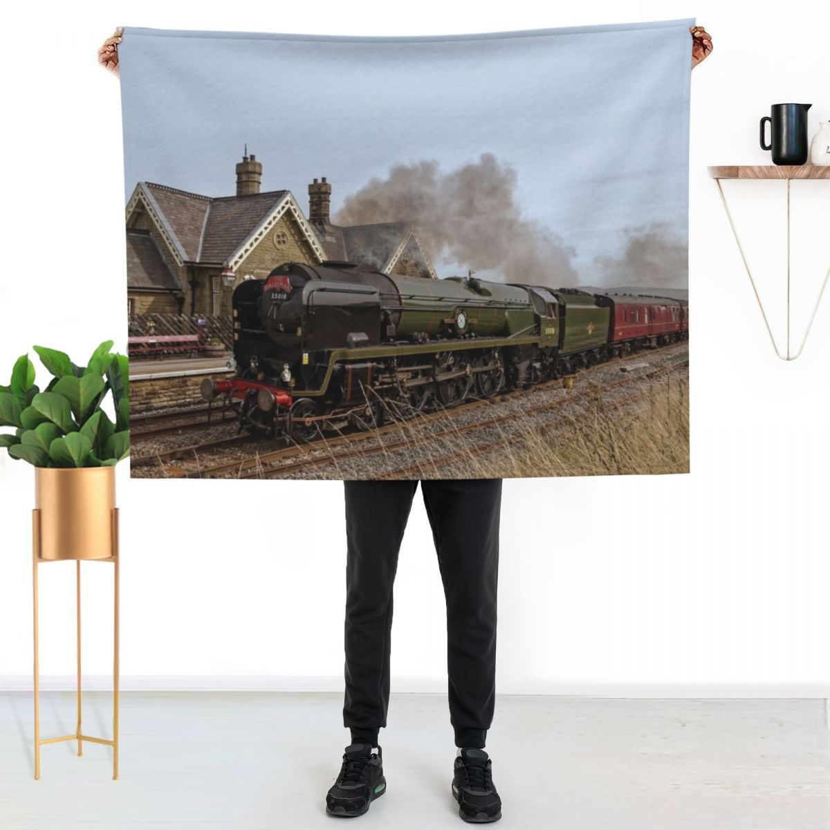 Steam train over Yorkshire moo - огляд і ціна 3D Printing Yorkshire