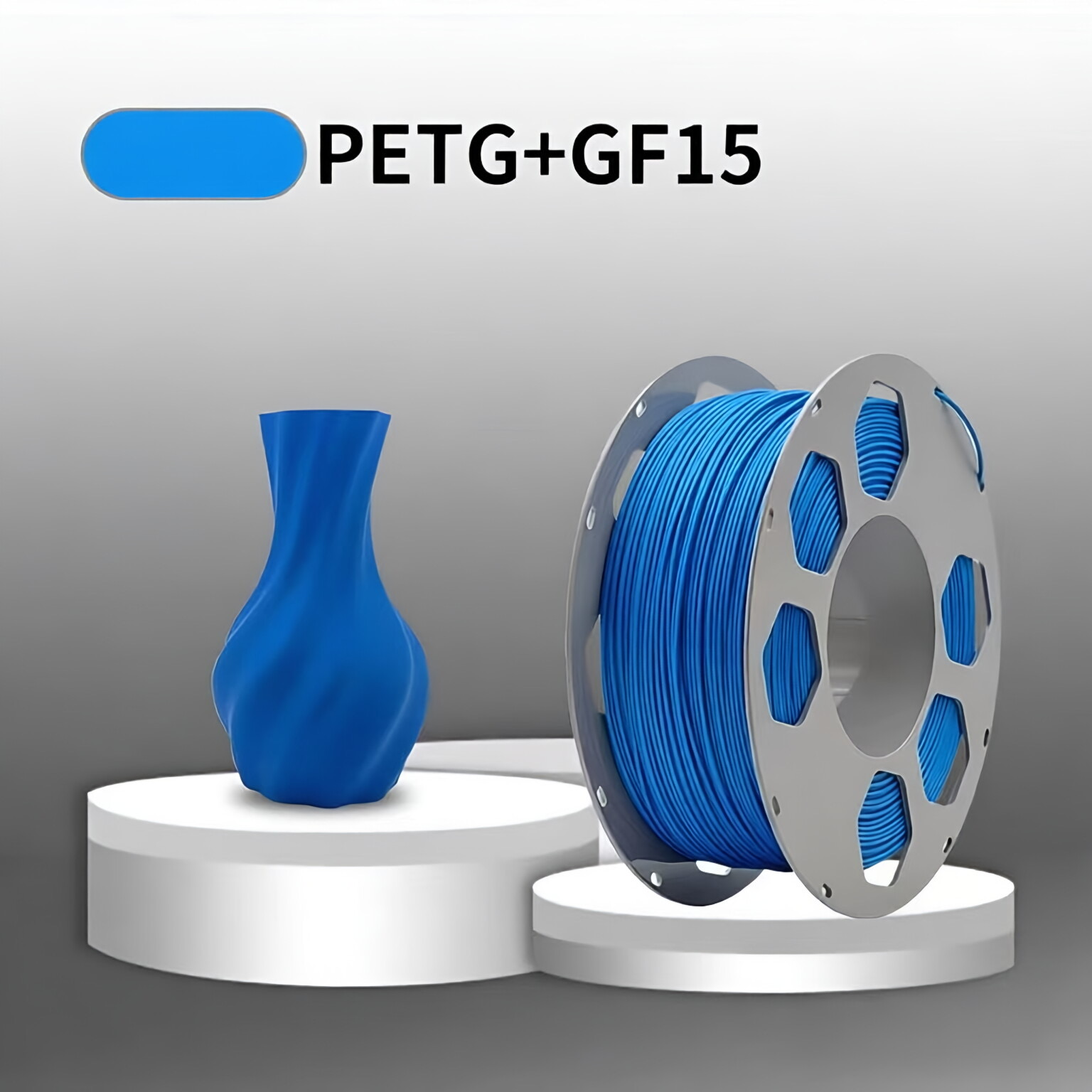 1KG High Speed PETG GF Filamen - огляд і ціна 3D Printing Glass