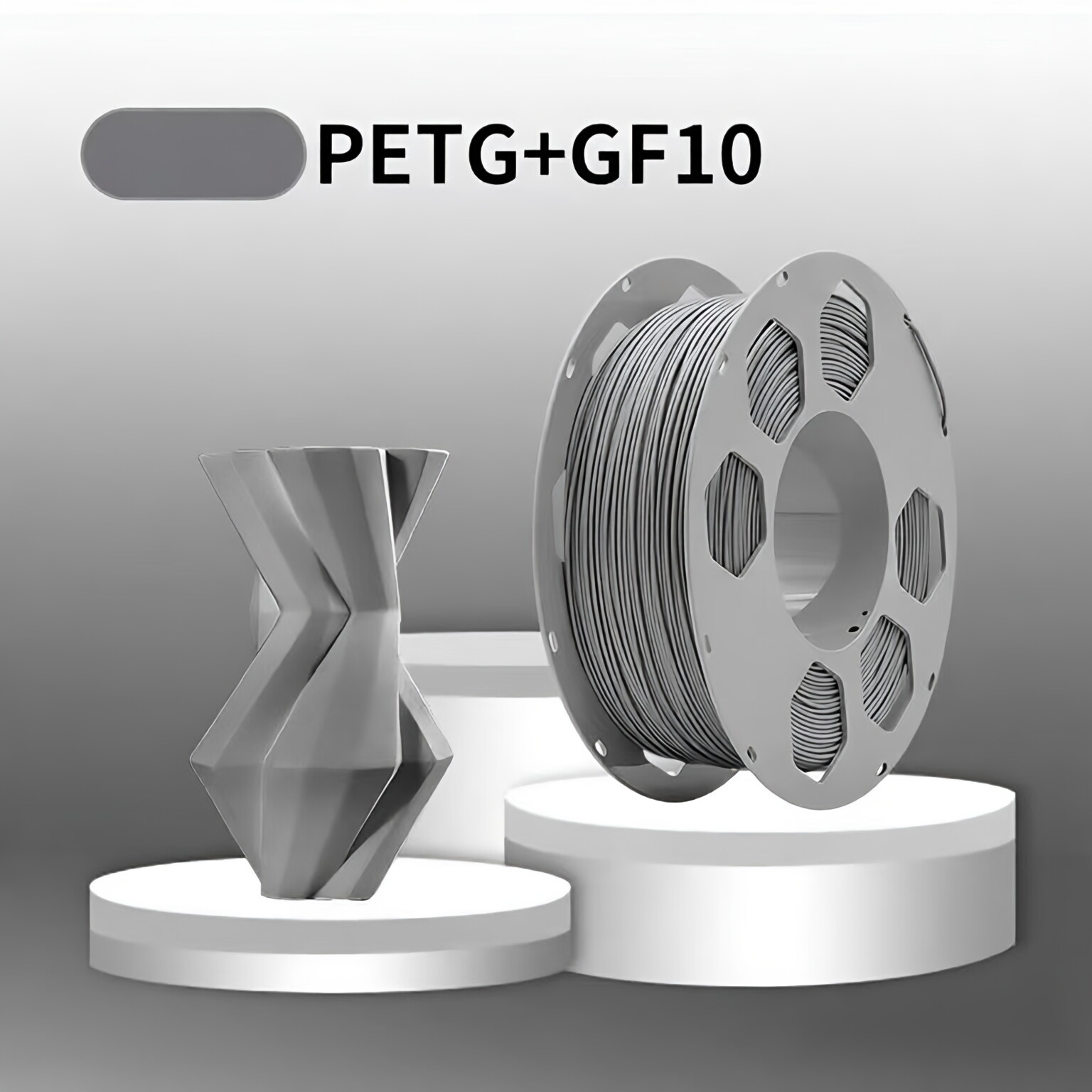 1KG High Speed PETG GF Filamen - огляд і ціна 3D Printing Glass