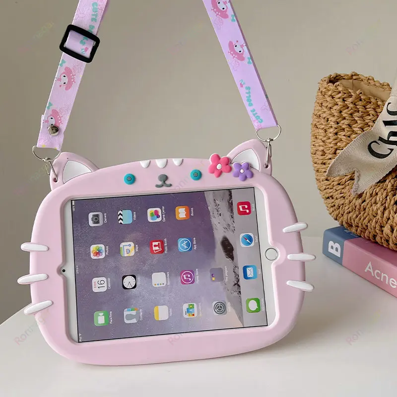 3D Cute Cat Case for iPad A16  - огляд і ціна 3D Printing Housing