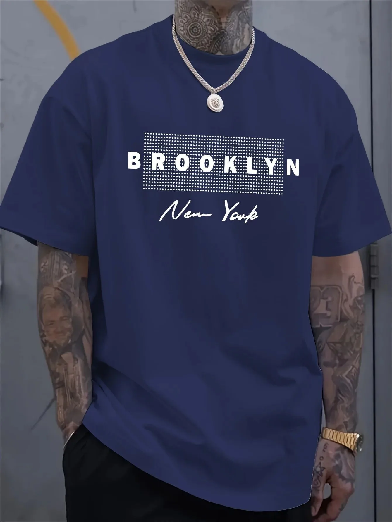 Men's New York Letter Printed  - огляд і ціна 3D Printing York