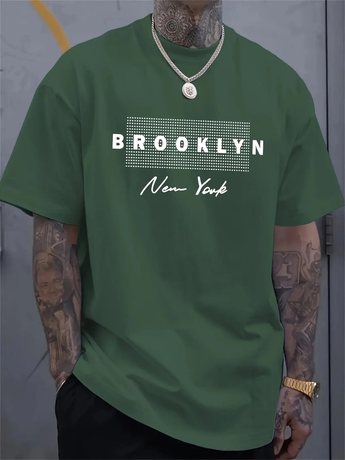 Men's New York Letter Printed  - огляд і ціна 3D Printing York