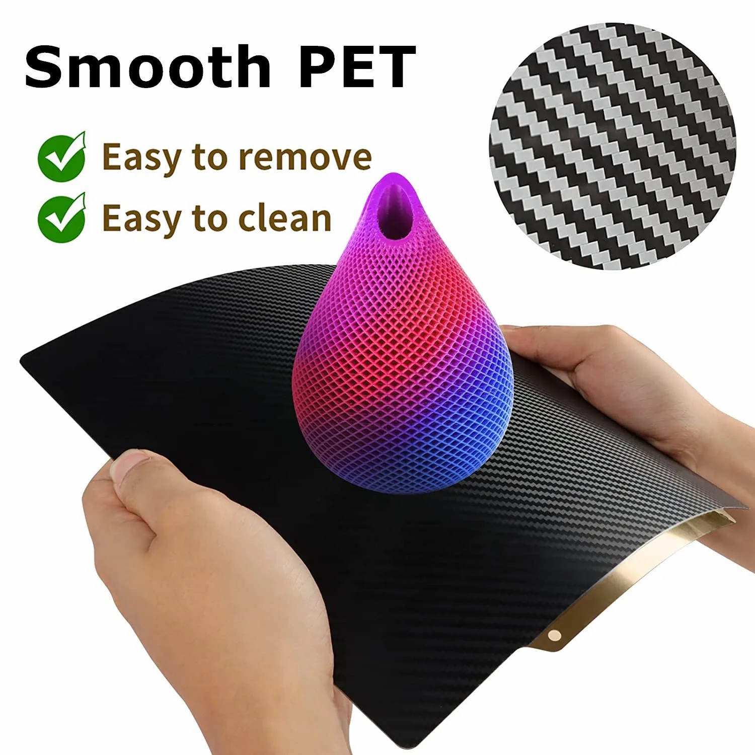 Double Side PET+PEI Spring Ste - огляд і ціна 3D Printer Bed Spring