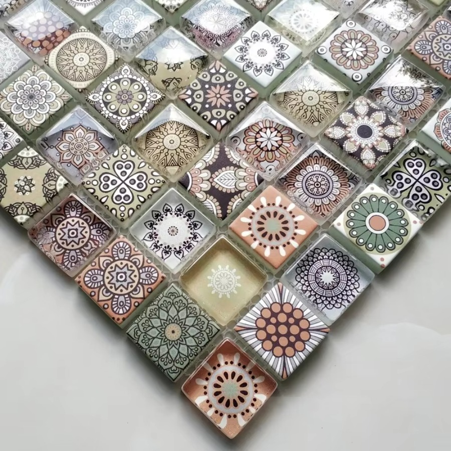 Crystal Glass Mosaic Tile for  - огляд і ціна 3D Printing Glass