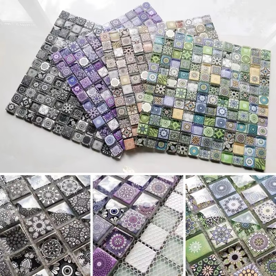Crystal Glass Mosaic Tile for  - огляд і ціна 3D Printing Glass