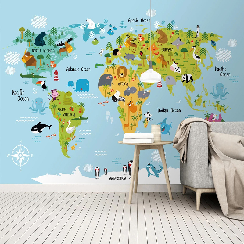 Custom 3D Wallpaper Cartoon An - огляд і ціна 3D Printing House