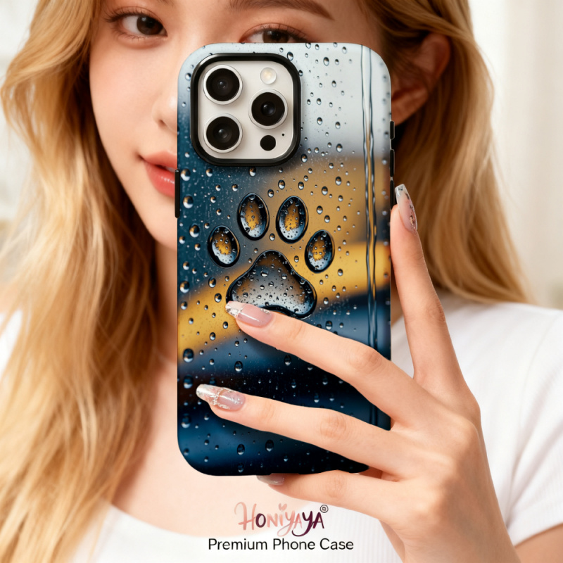 2 in 1 Paw Print Phone Case Fo - огляд і ціна 3D Printing Iphone