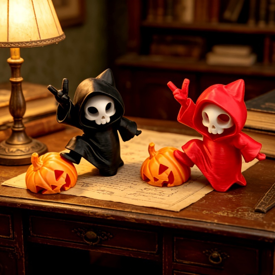 Cat Ear Grim Reaper Halloween  - огляд і ціна 3D Printing House