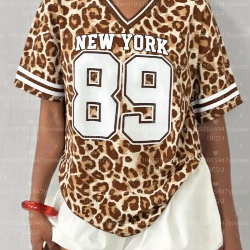 NEW YORK NO.89 Printed V-neck  - огляд і ціна 3D Printing York