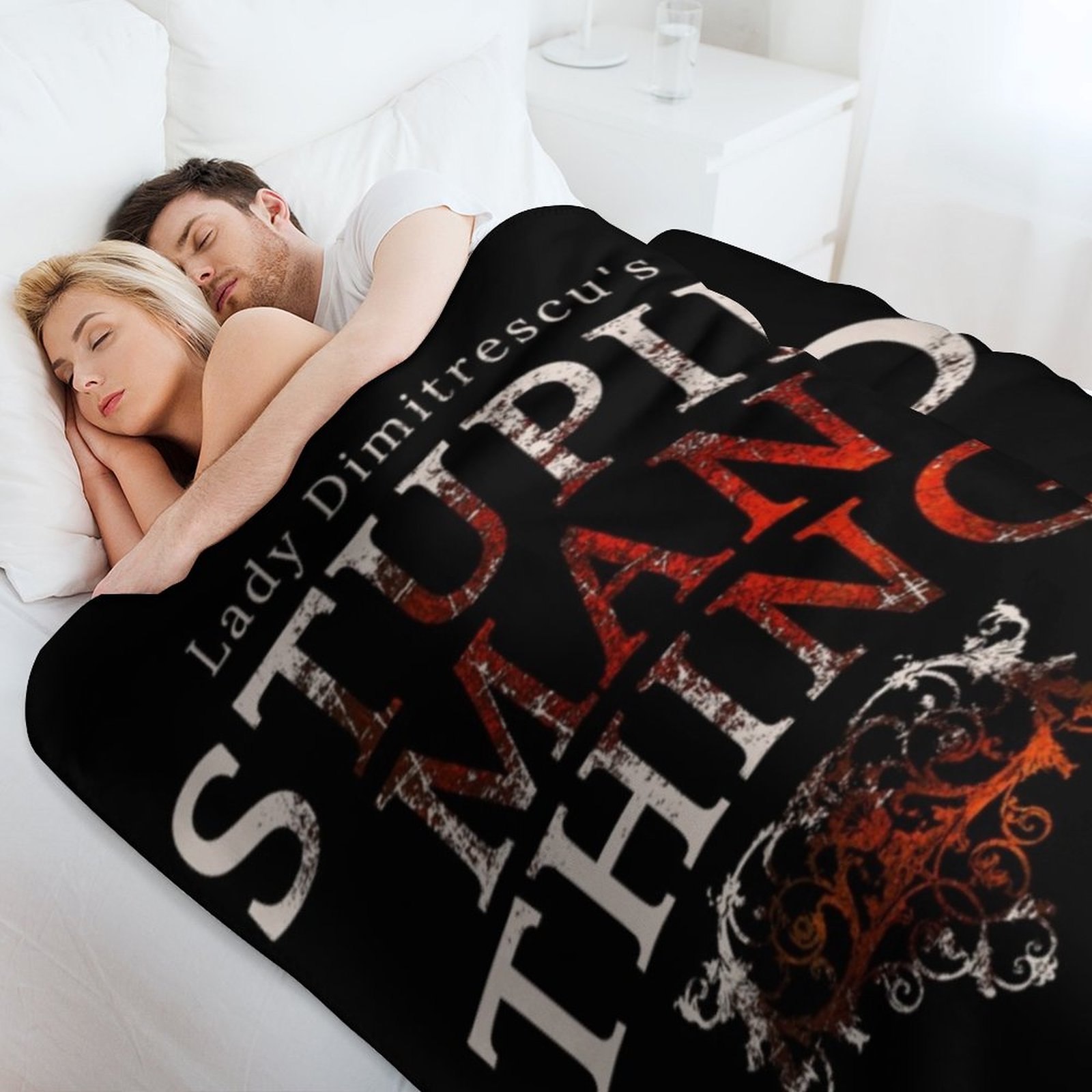Stupid Man Thing Throw Blanket - огляд і ціна 3D Printing Useful Things