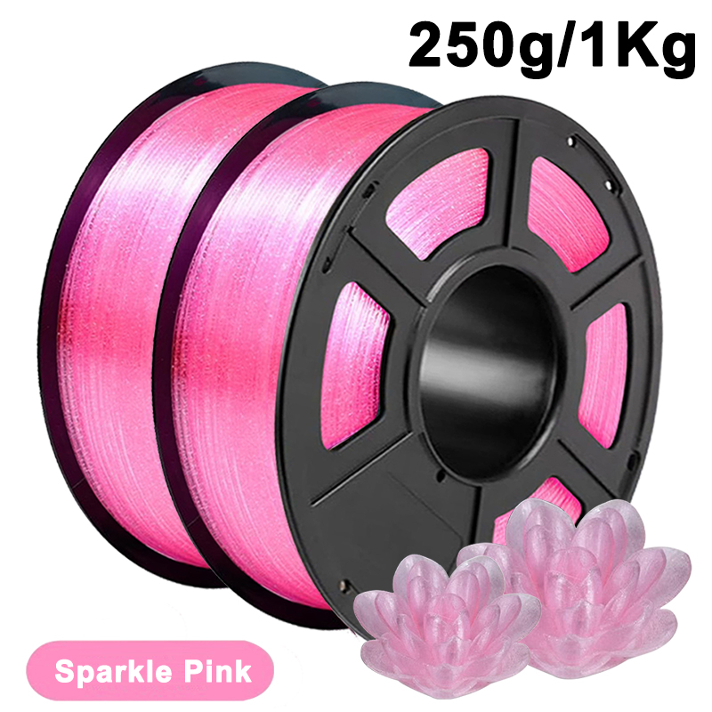 250g 1Kg PLA Crystal Sparkle P - огляд і ціна 3D Printing Glass