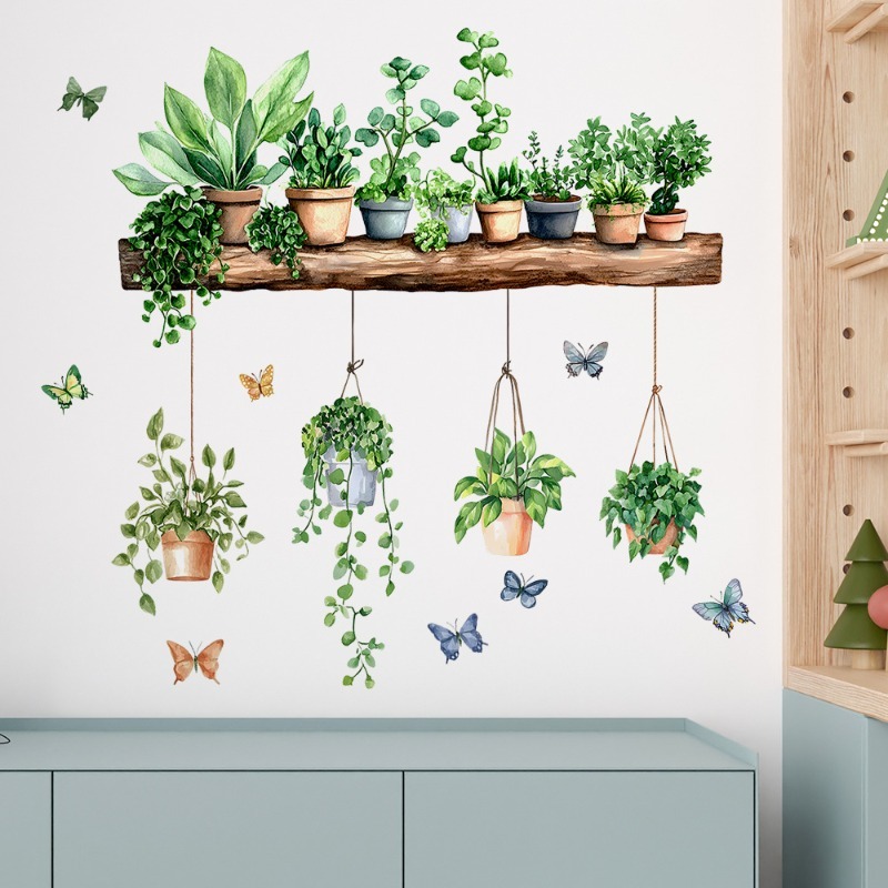 3D Potted Green Plant Shelf Wa - огляд і ціна 3D Printing Vase
