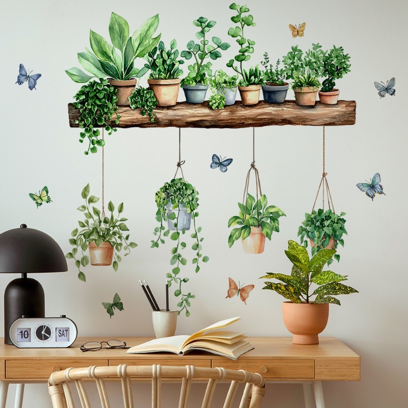 3D Potted Green Plant Shelf Wa - огляд і ціна 3D Printing Vase