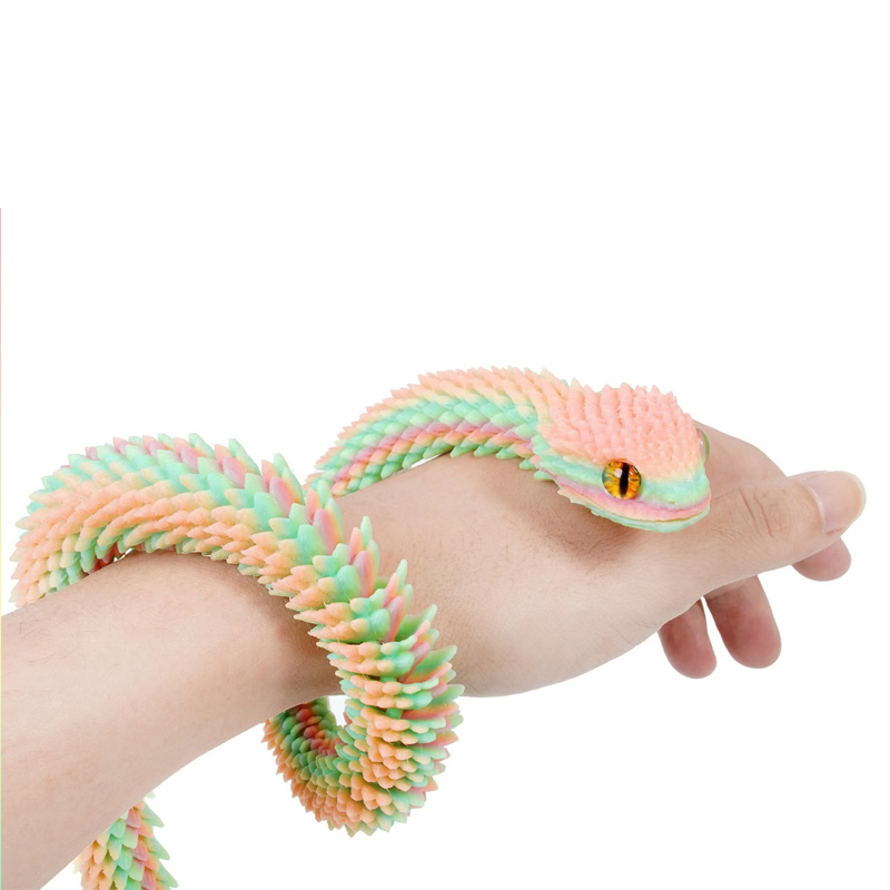 3D Printed Snake Movable Joint - огляд і ціна 3D Printing Idea