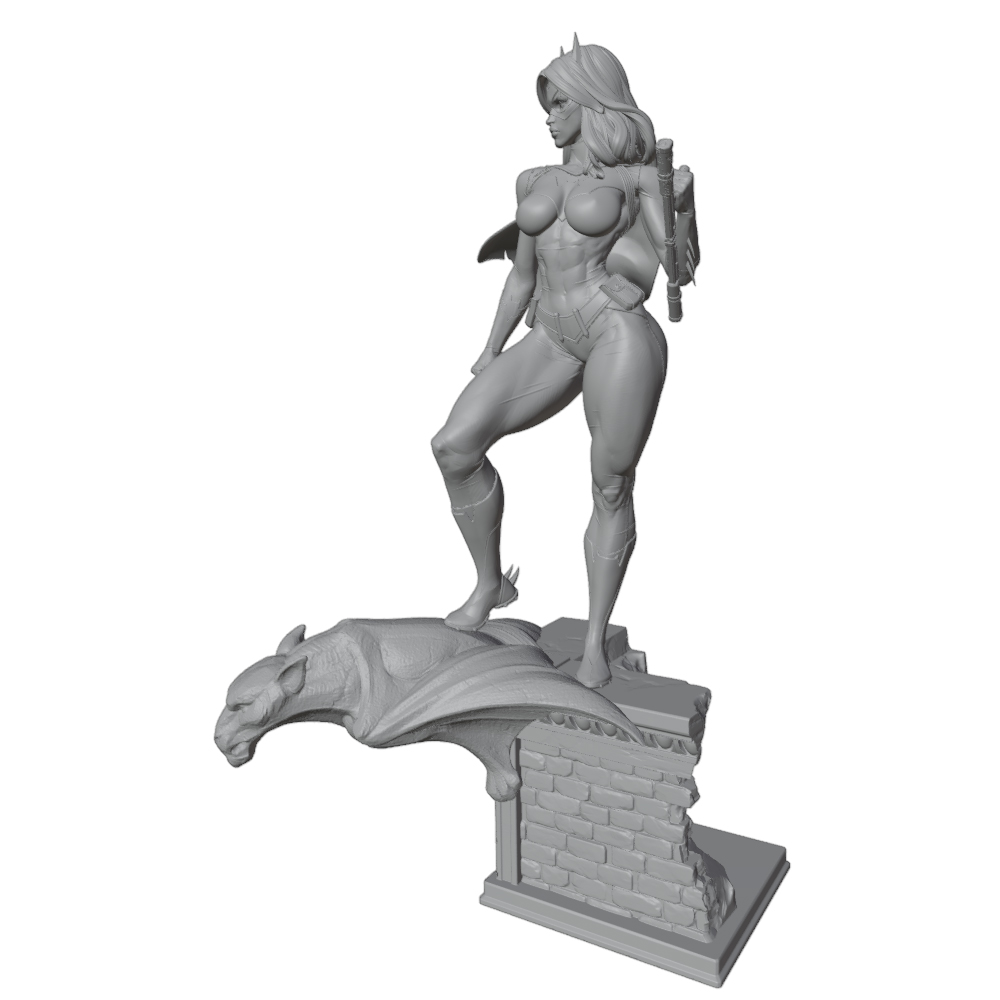 1/24 75mm NSFW Anime Character - огляд і ціна 3D Printing Mockup
