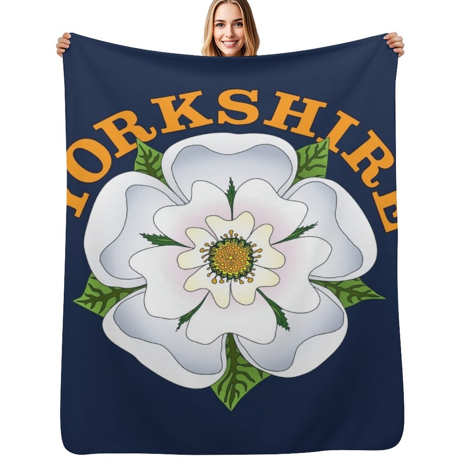 White Rose of Yorkshire Throw  - огляд і ціна 3D Printing Yorkshire