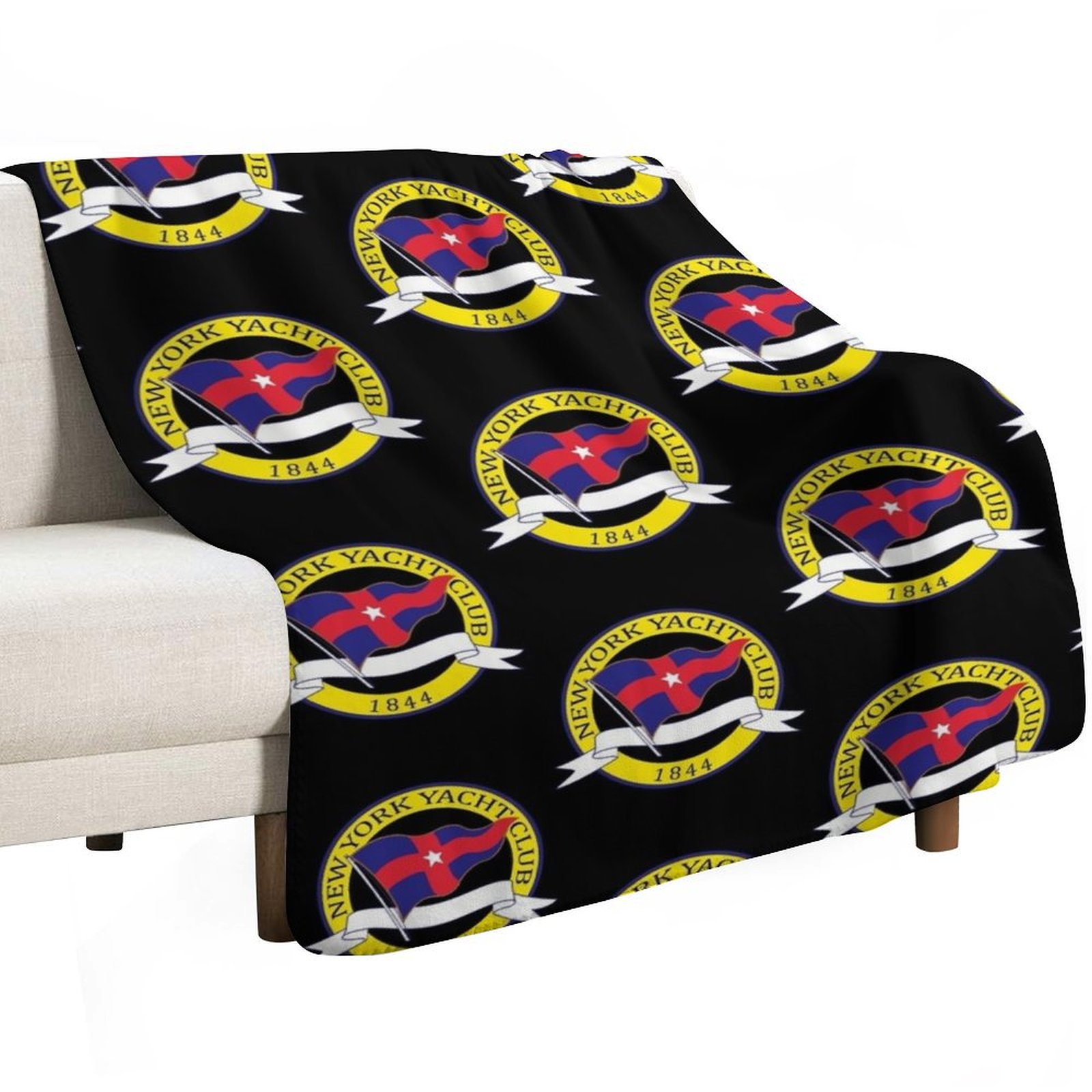 new york yacht club Throw Blan - огляд і ціна 3D Printing York