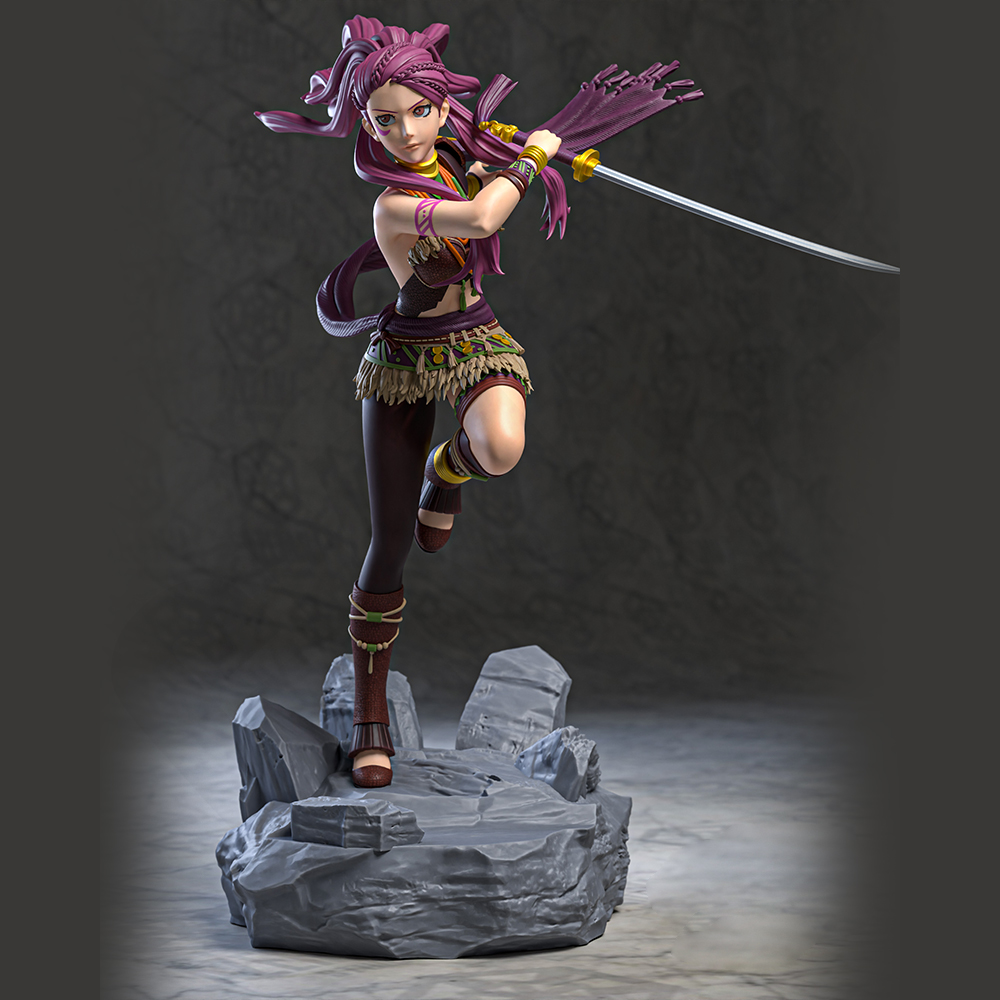 Sexy Girl Swordswoman 1/24 Sca - огляд і ціна 3D Printing Rabbit