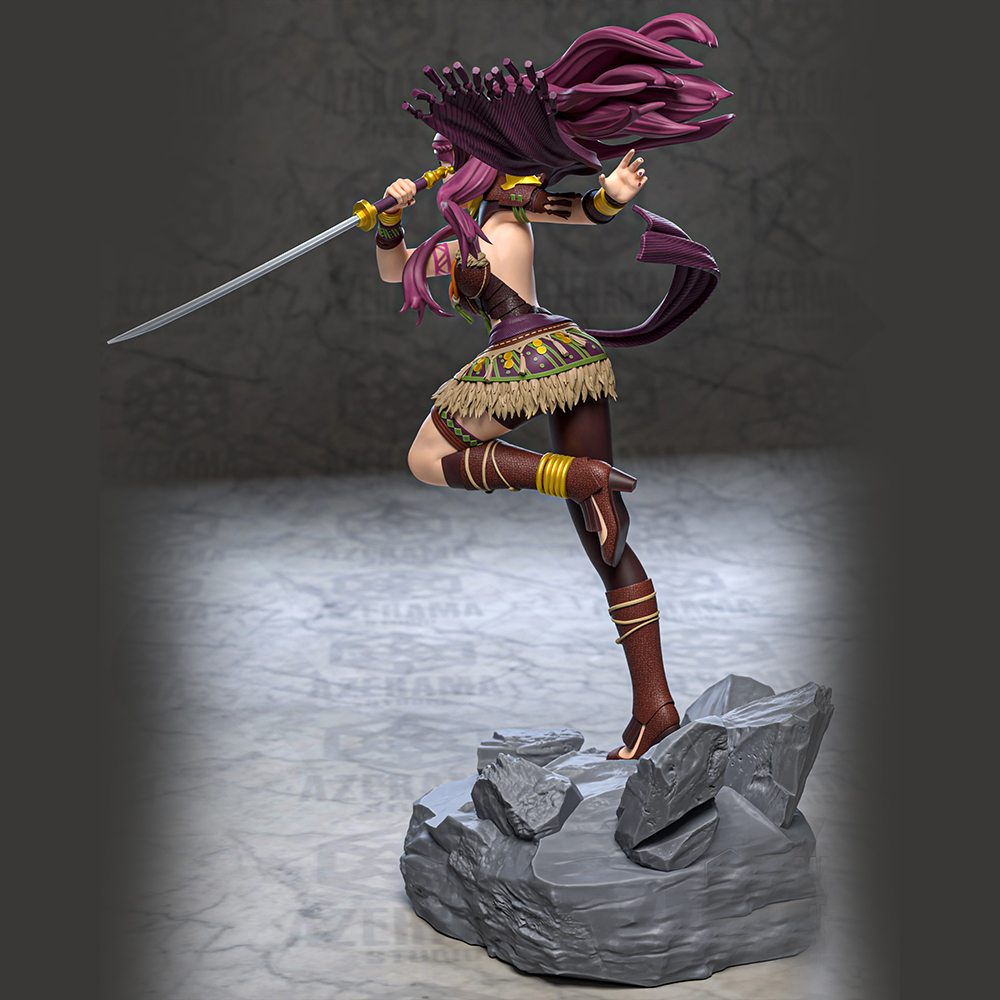 Sexy Girl Swordswoman 1/24 Sca - огляд і ціна 3D Printing Rabbit